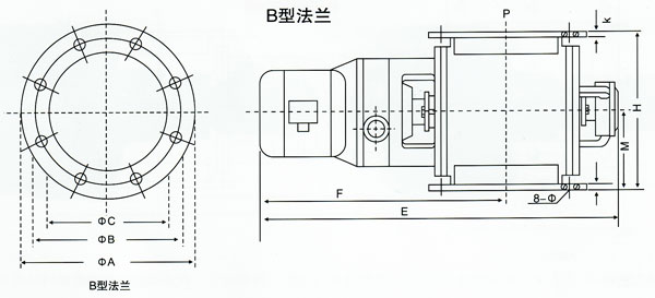 出料阀安装尺寸图